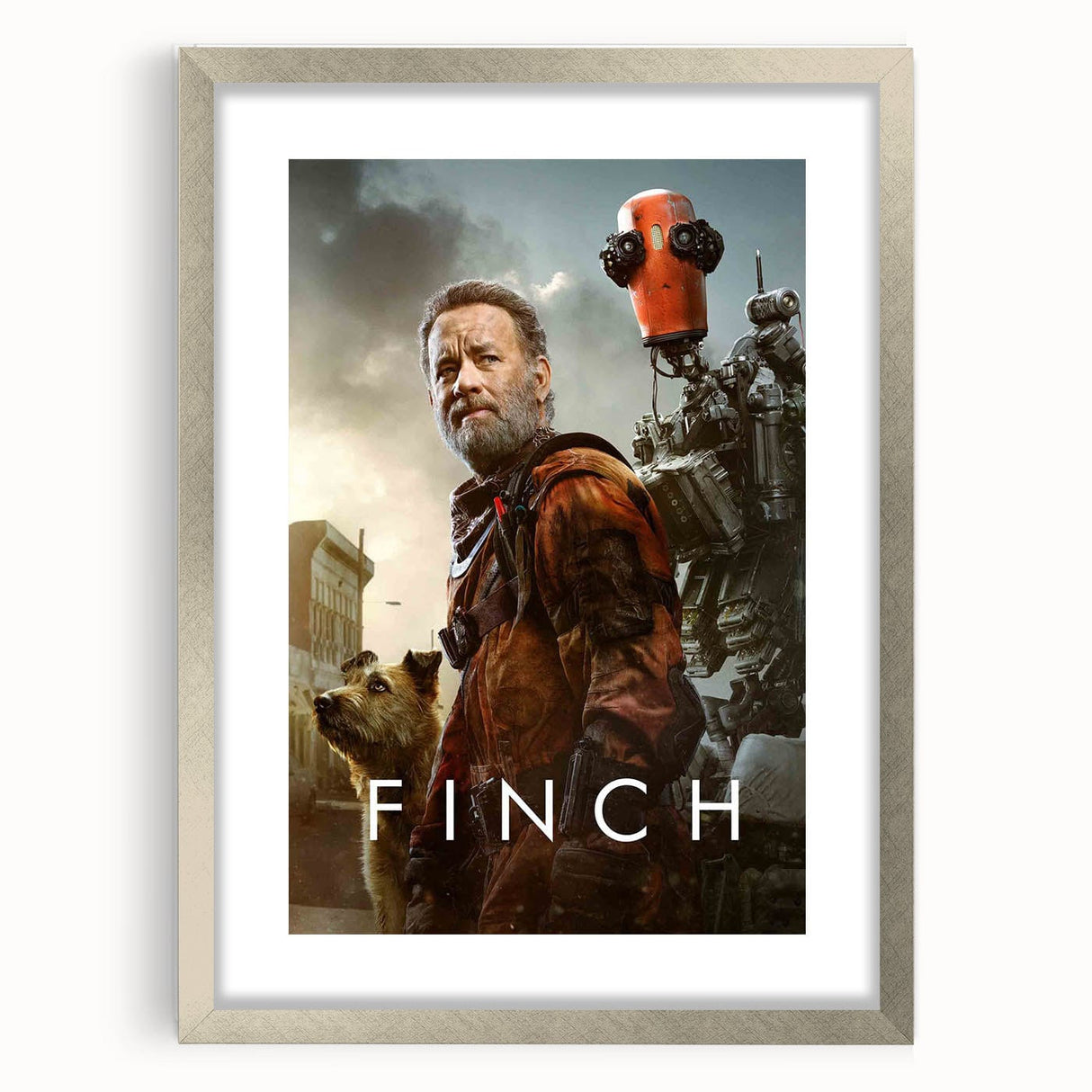 Finch 2020s Vintage Movie Poster Retro Sci-Fi Film Art Print