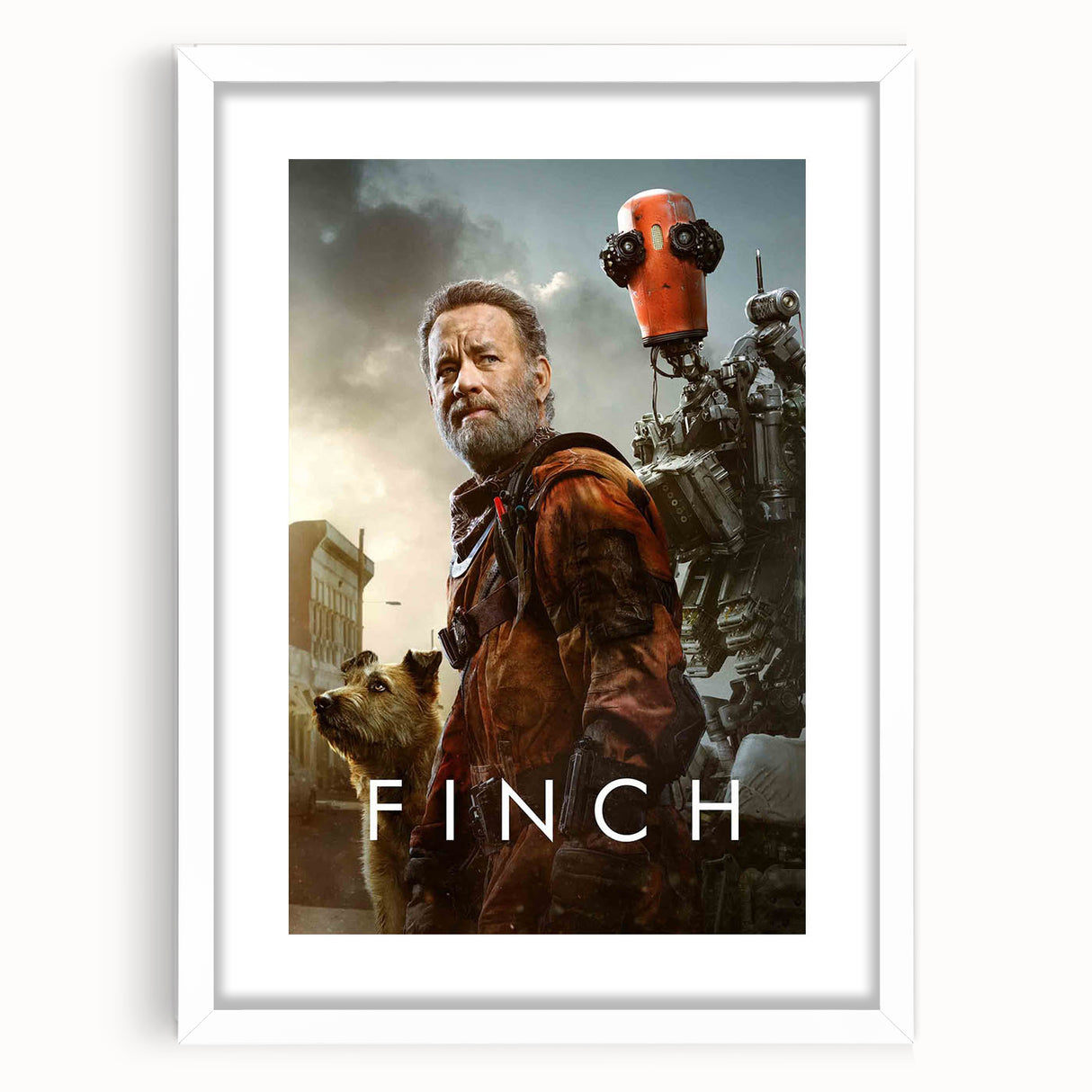 Finch 2020s Vintage Movie Poster Retro Sci-Fi Film Art Print
