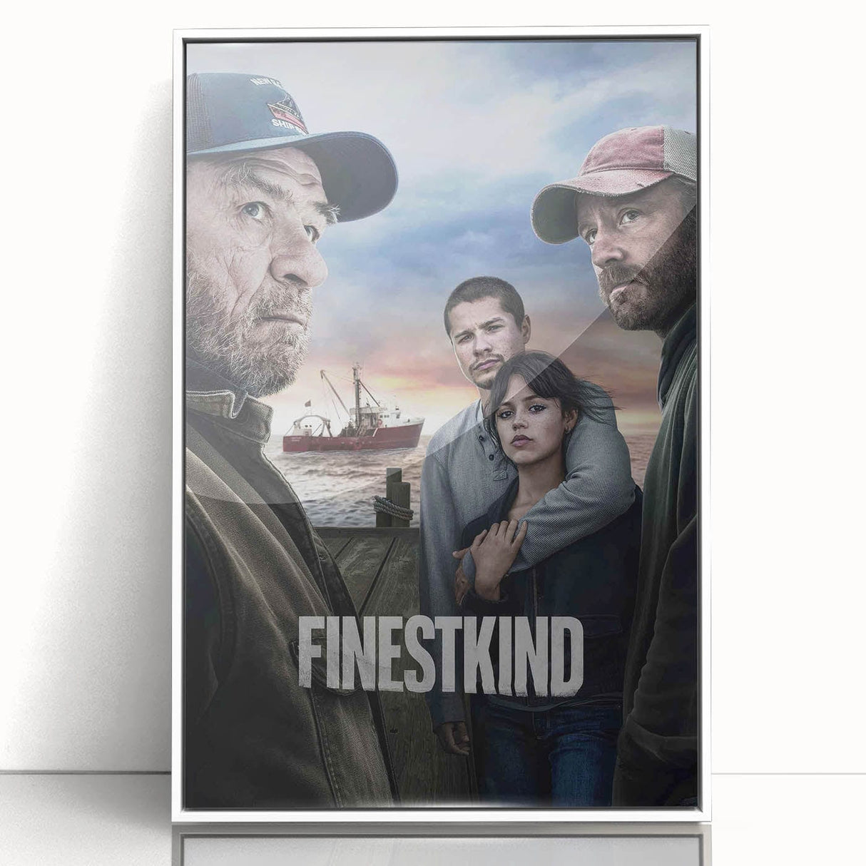 Finestkind 2020s Vintage Movie Poster Retro Crime Drama Art
