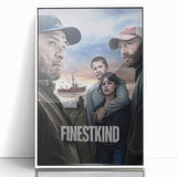 Finestkind 2020s Vintage Movie Poster Retro Crime Drama Art