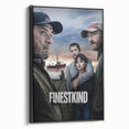 Finestkind 2020s Vintage Movie Poster Retro Crime Drama Art