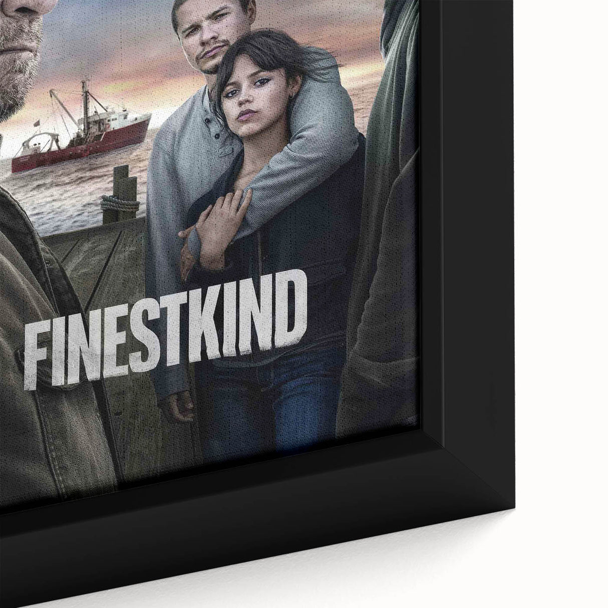 Finestkind 2020s Vintage Movie Poster Retro Crime Drama Art