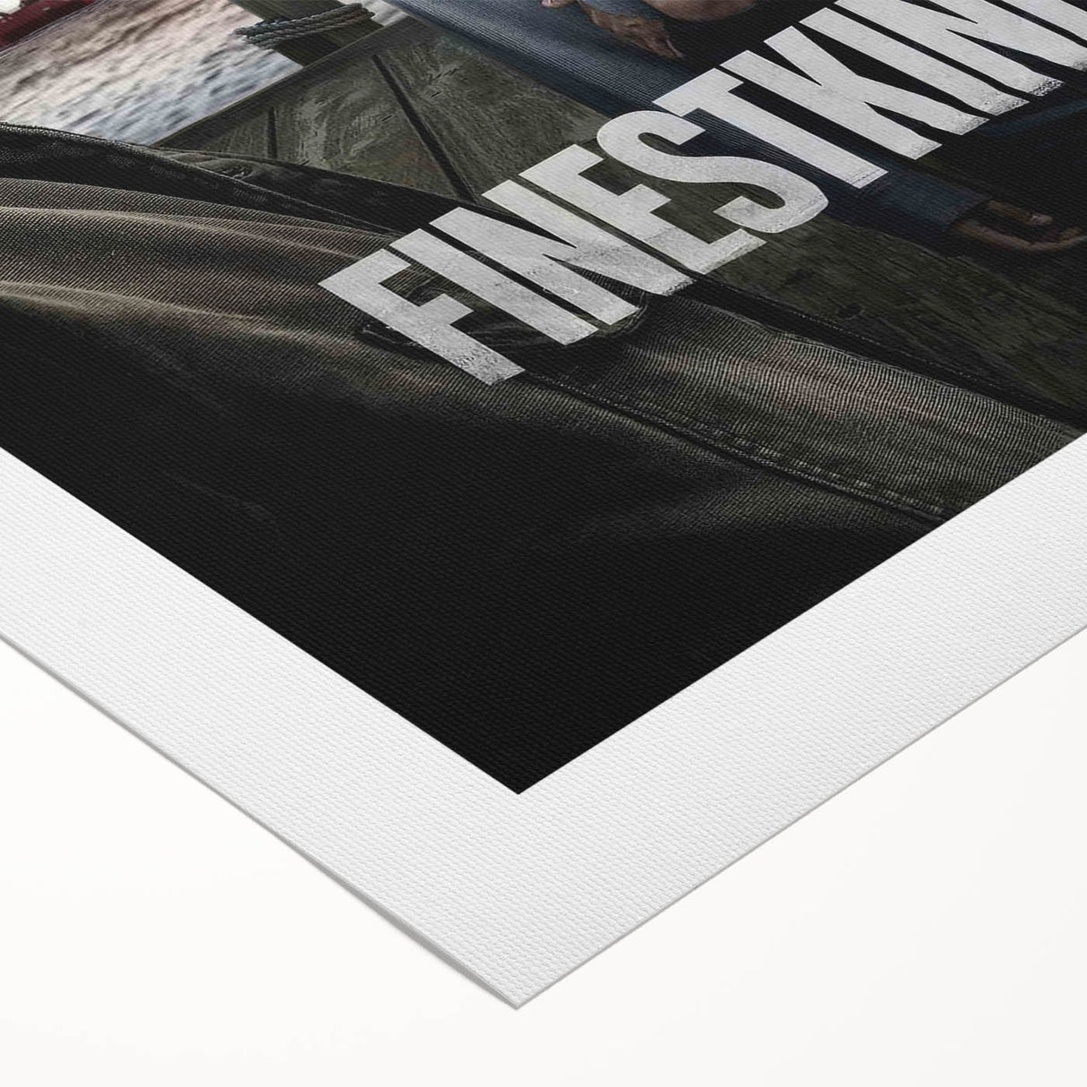Finestkind 2020s Vintage Movie Poster Retro Crime Drama Art