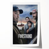 Finestkind 2020s Vintage Movie Poster Retro Crime Drama Art