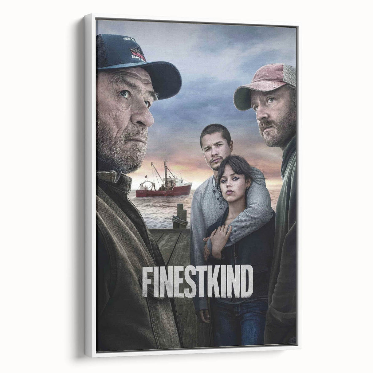 Finestkind 2020s Vintage Movie Poster Retro Crime Drama Art