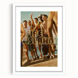 Fire Island 2020s Vintage Movie Poster Retro Comedy Film Art