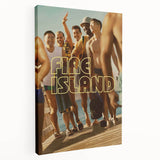 Fire Island 2020s Vintage Movie Poster Retro Comedy Film Art