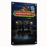 Five Nights at Freddy's 2020s Vintage Movie Poster Horror Art
