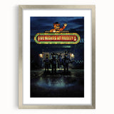Five Nights at Freddy's 2020s Vintage Movie Poster Horror Art
