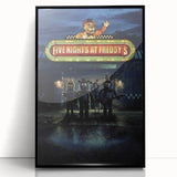 Five Nights at Freddy's 2020s Vintage Movie Poster Horror Art