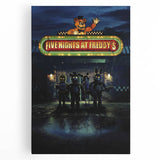 Five Nights at Freddy's 2020s Vintage Movie Poster Horror Art