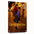 Forever First Love 2020s Vintage Movie Poster Retro Romance Art