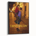 Forever First Love 2020s Vintage Movie Poster Retro Romance Art