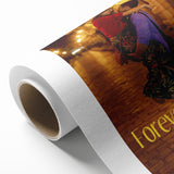 Forever First Love 2020s Vintage Movie Poster Retro Romance Art