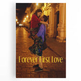 Forever First Love 2020s Vintage Movie Poster Retro Romance Art