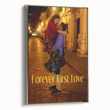 Forever First Love 2020s Vintage Movie Poster Retro Romance Art