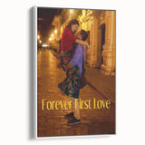 Forever First Love 2020s Vintage Movie Poster Retro Romance Art