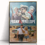 Frank & Penelope 2020s Vintage Movie Poster Retro Thriller Art