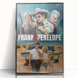 Frank & Penelope 2020s Vintage Movie Poster Retro Thriller Art