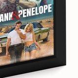 Frank & Penelope 2020s Vintage Movie Poster Retro Thriller Art