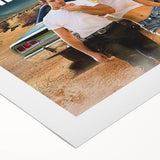 Frank & Penelope 2020s Vintage Movie Poster Retro Thriller Art