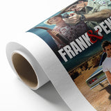 Frank & Penelope 2020s Vintage Movie Poster Retro Thriller Art