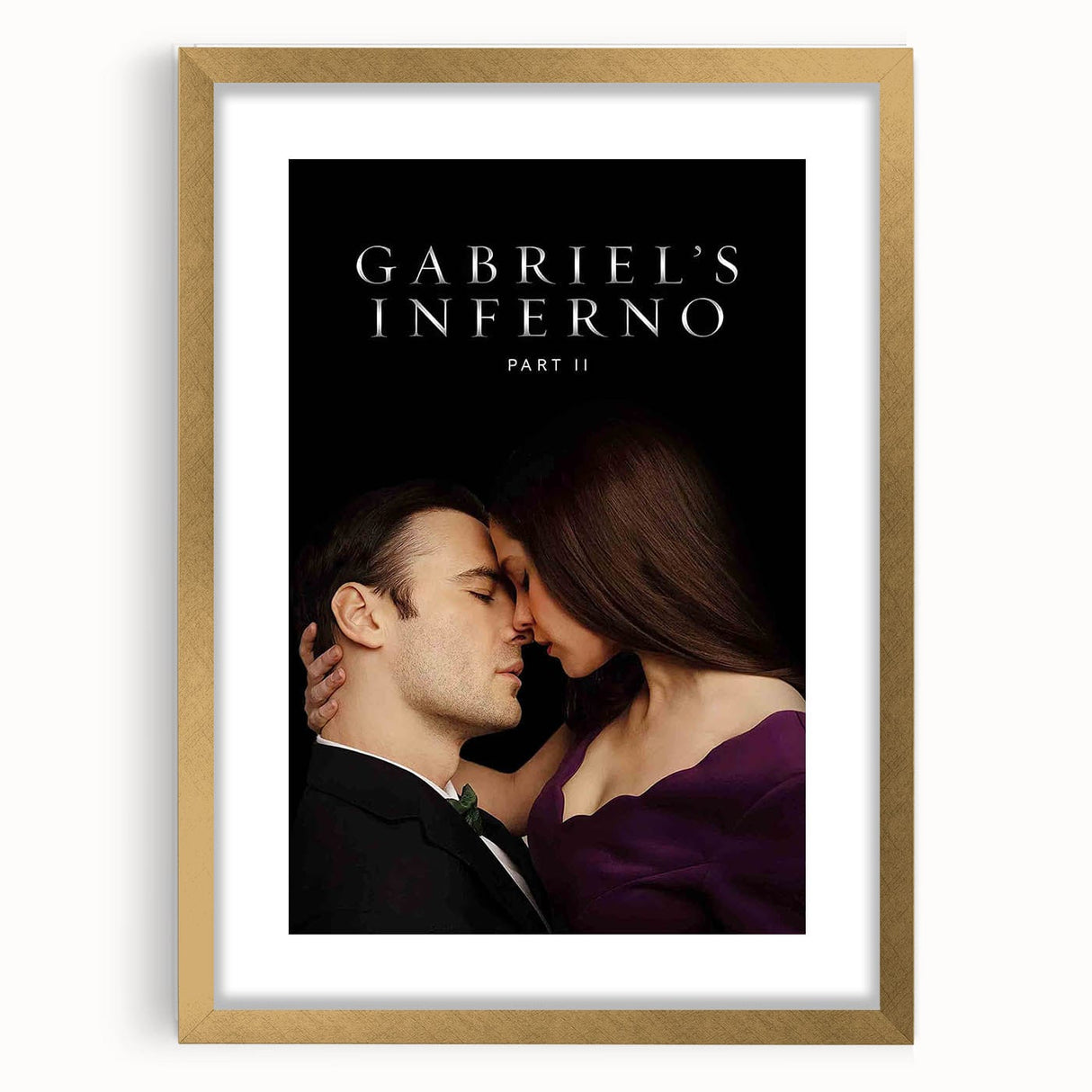 Gabriel’s Inferno Part II 2020s Vintage Movie Poster Romance Art