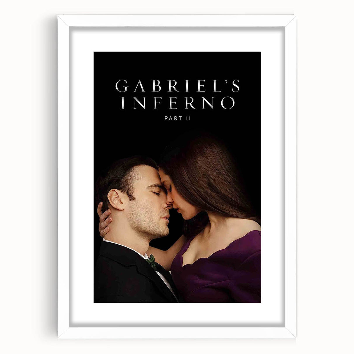 Gabriel’s Inferno Part II 2020s Vintage Movie Poster Romance Art