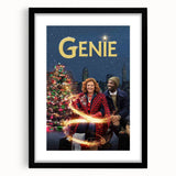 Genie 2020s Vintage Movie Poster Holiday Fantasy Wall Art
