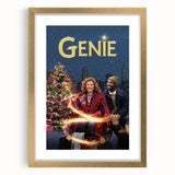 Genie 2020s Vintage Movie Poster Holiday Fantasy Wall Art