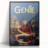 Genie 2020s Vintage Movie Poster Holiday Fantasy Wall Art