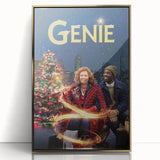 Genie 2020s Vintage Movie Poster Holiday Fantasy Wall Art