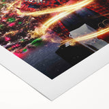 Genie 2020s Vintage Movie Poster Holiday Fantasy Wall Art