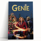 Genie 2020s Vintage Movie Poster Holiday Fantasy Wall Art
