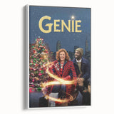 Genie 2020s Vintage Movie Poster Holiday Fantasy Wall Art