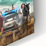 Ghostbusters Afterlife 2020s Vintage Movie Poster Retro Film Art