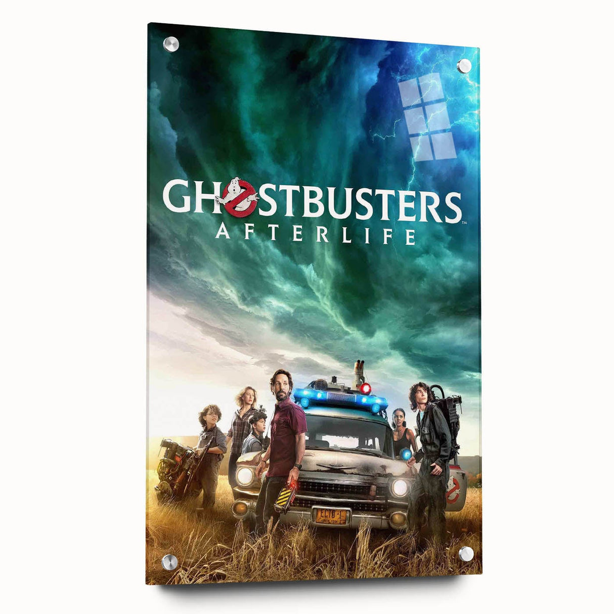 Ghostbusters Afterlife 2020s Vintage Movie Poster Retro Film Art