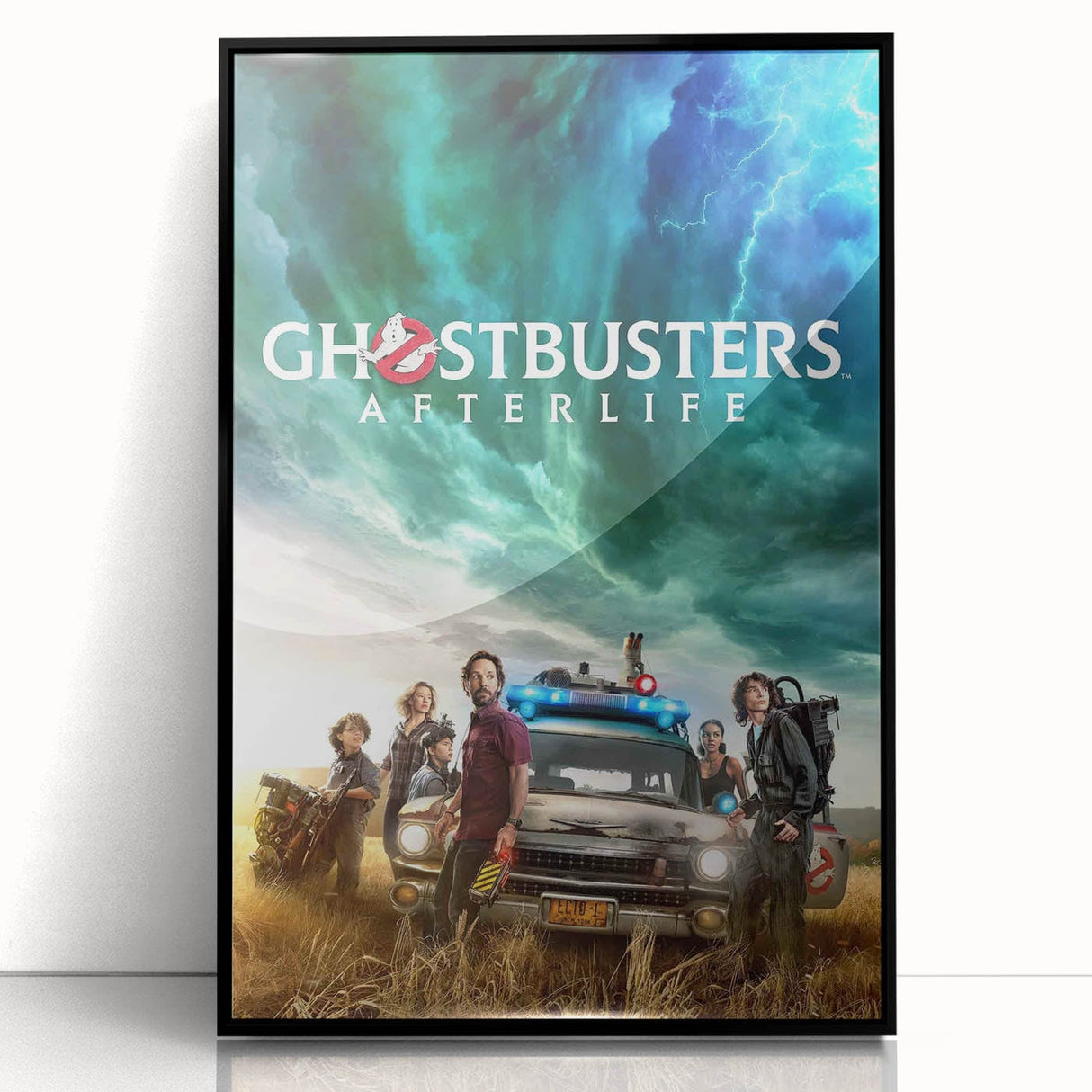 Ghostbusters Afterlife 2020s Vintage Movie Poster Retro Film Art
