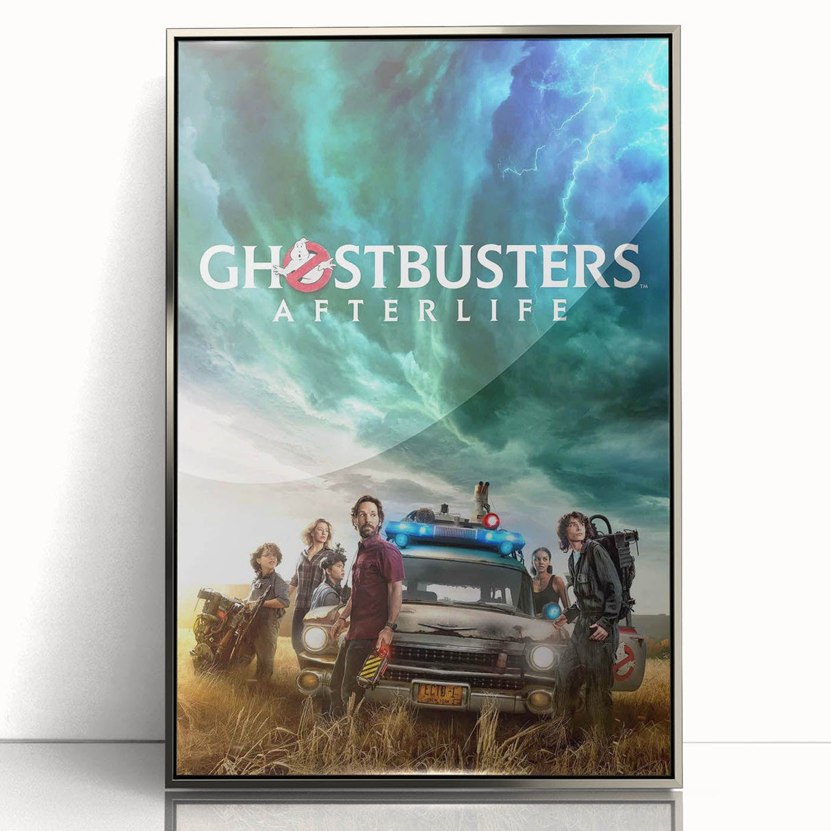 Ghostbusters Afterlife 2020s Vintage Movie Poster Retro Film Art