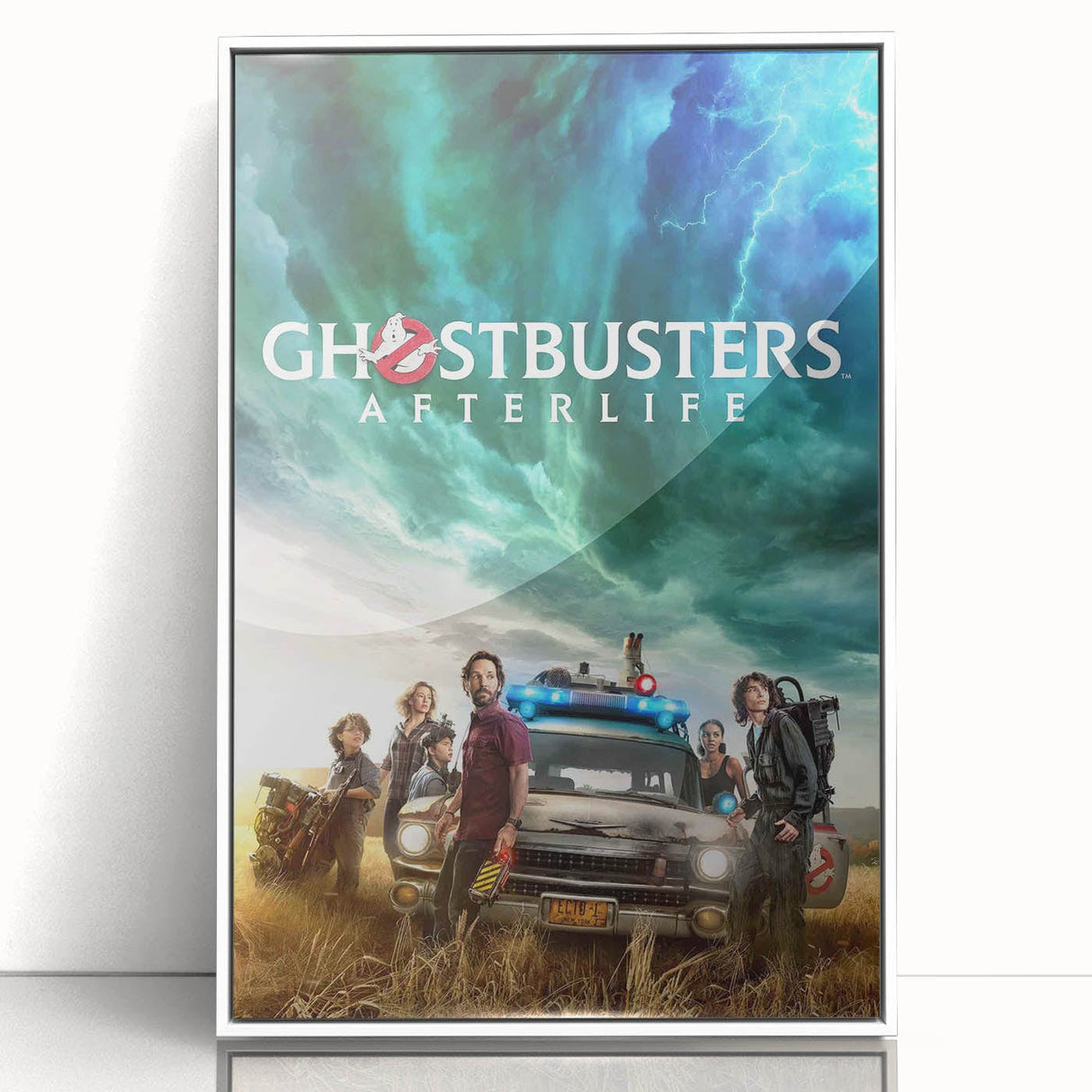 Ghostbusters Afterlife 2020s Vintage Movie Poster Retro Film Art