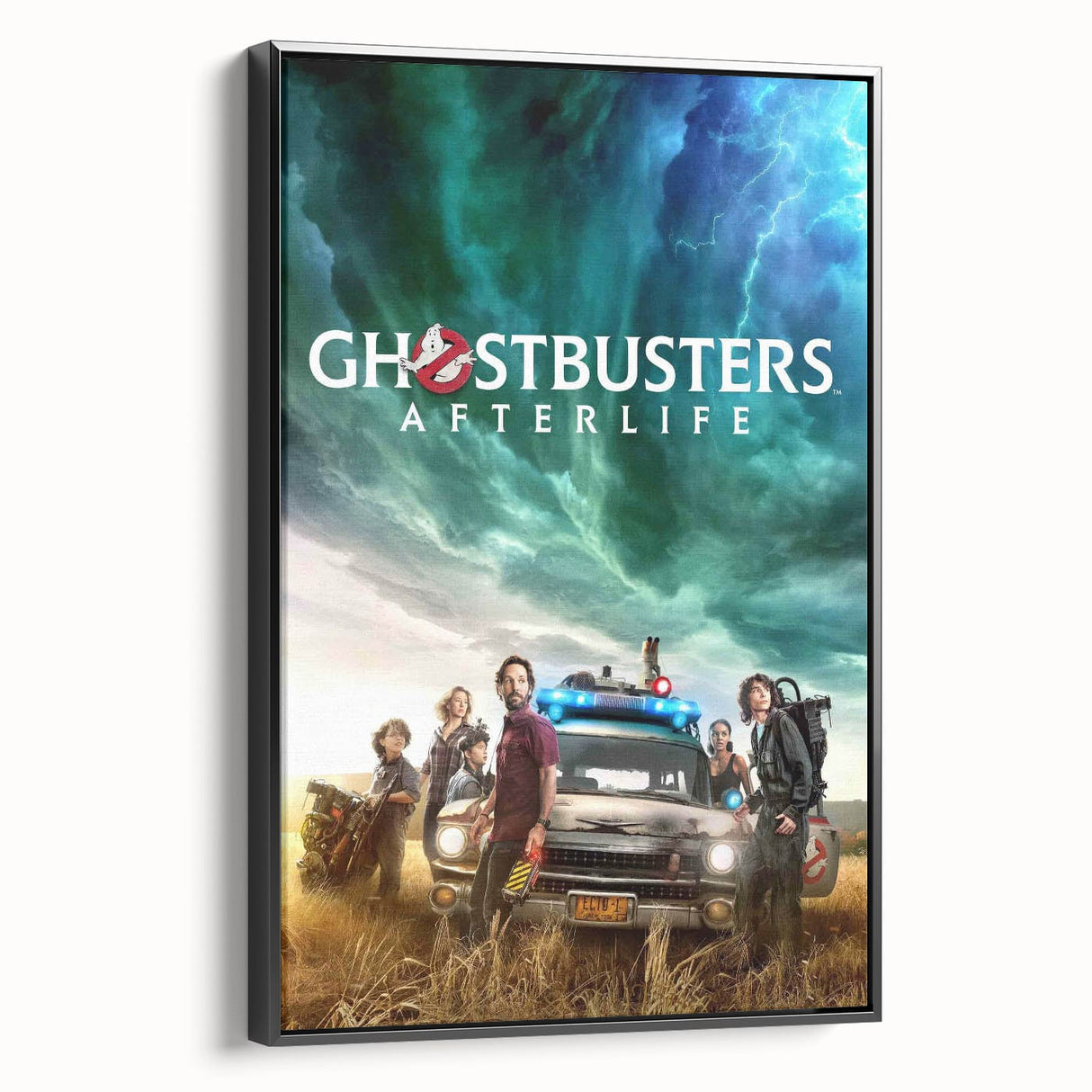 Ghostbusters Afterlife 2020s Vintage Movie Poster Retro Film Art