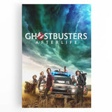 Ghostbusters Afterlife 2020s Vintage Movie Poster Retro Film Art