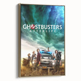 Ghostbusters Afterlife 2020s Vintage Movie Poster Retro Film Art