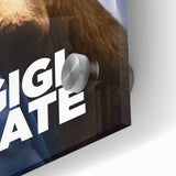 Gigi & Nate 2020s Vintage Movie Poster - Retro Film Art Print