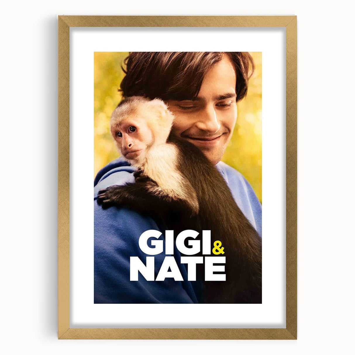 Gigi & Nate 2020s Vintage Movie Poster - Retro Film Art Print