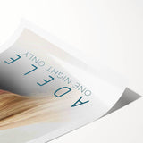 2020s Vintage Movie Poster - Adele: One Night Only Retro Film Art