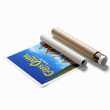 Glass Onion 2020s Vintage Movie Poster - Retro Film Art Print