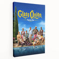 Glass Onion 2020s Vintage Movie Poster - Retro Film Art Print