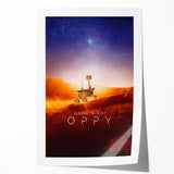 Good Night Oppy 2020s Vintage Movie Poster - Retro Film Art