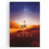 Good Night Oppy 2020s Vintage Movie Poster - Retro Film Art